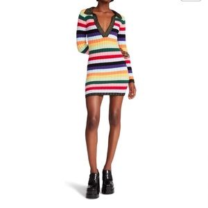 NWT Steve Madden Maelee Dress in Multicolor stripe